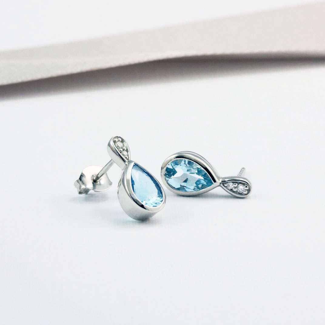 Aquamarine Earrings