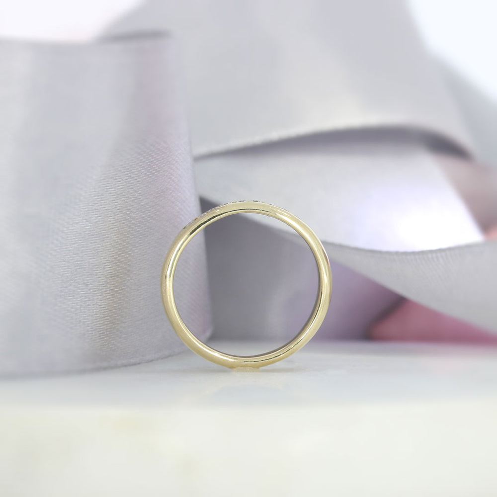 9ct Yellow Gold 3mm Diamond Eternity Ring 0.15ct