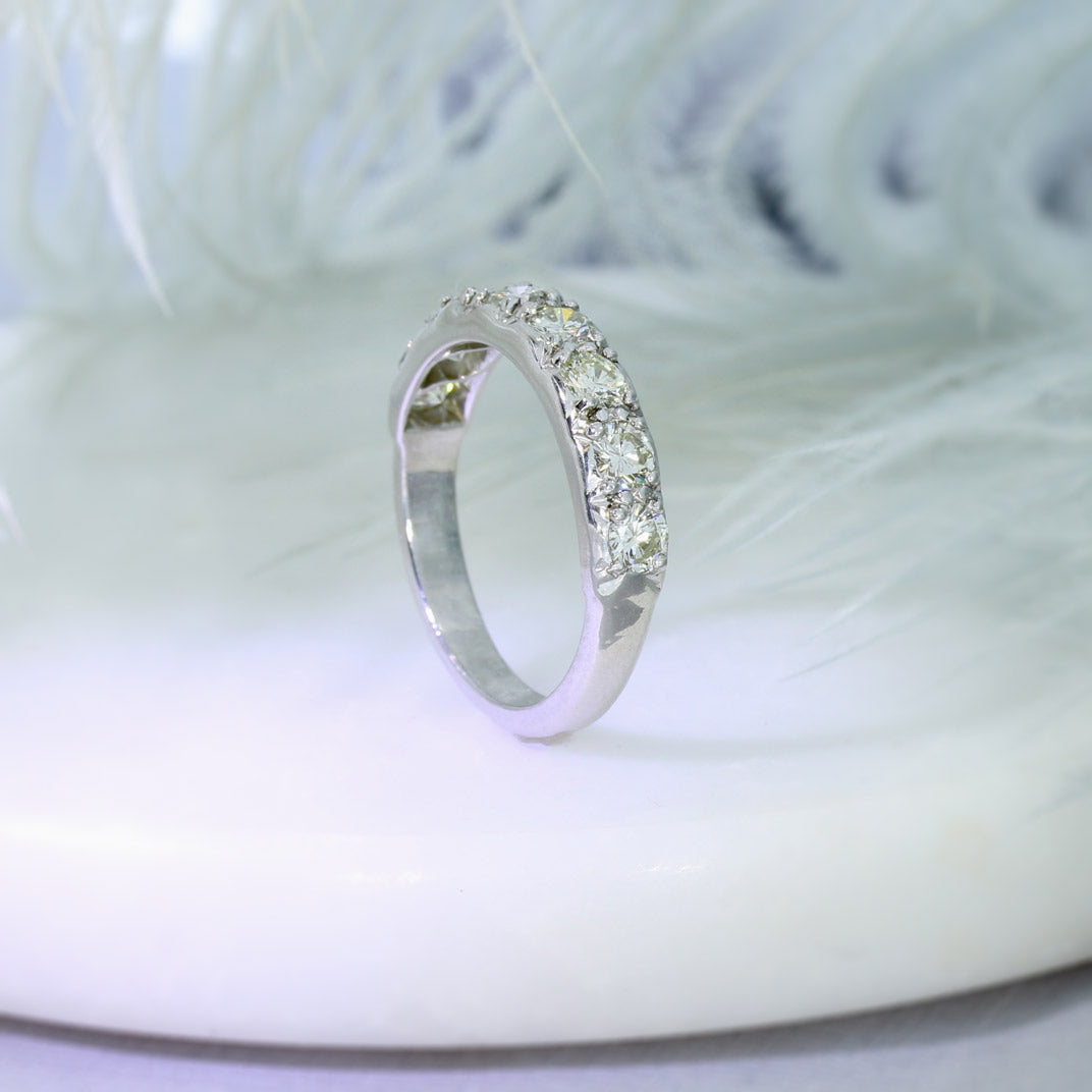 Pre Owned 18ct Gold Diamond Eternity Ring Approx Diamond Weight 1.00ct