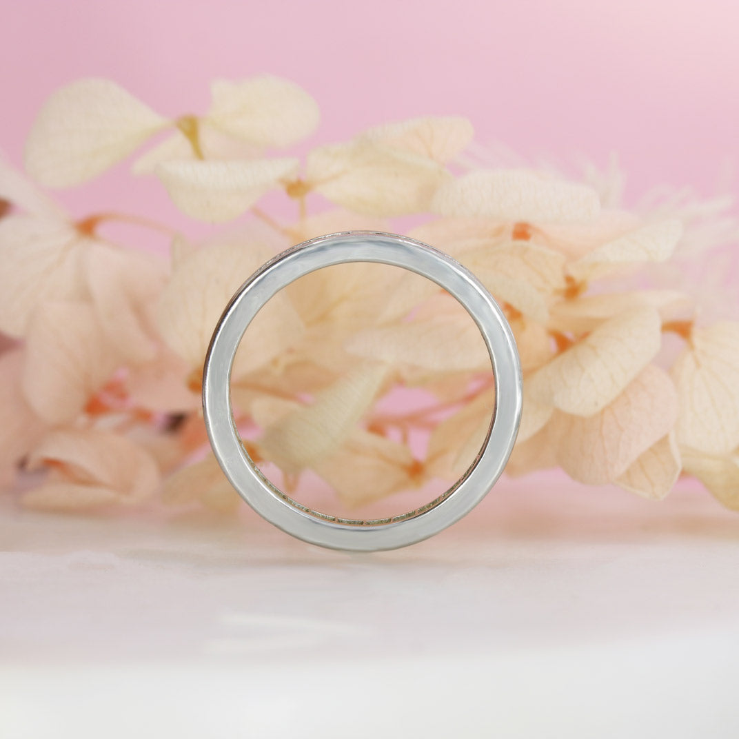 Pre Owned Platinum Channel Set Full Eternity Ring Approx 1.60ct
