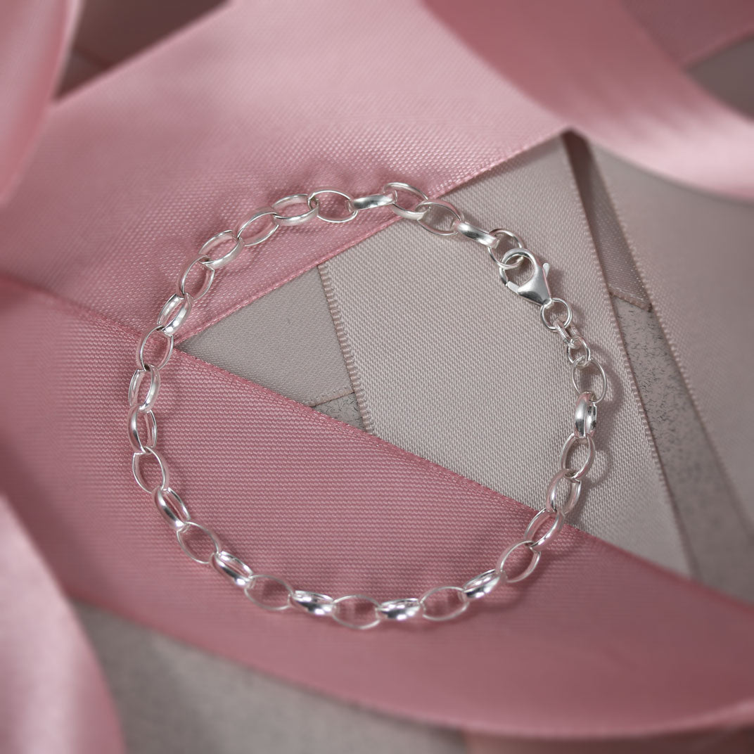 Silver Belcher Bracelet