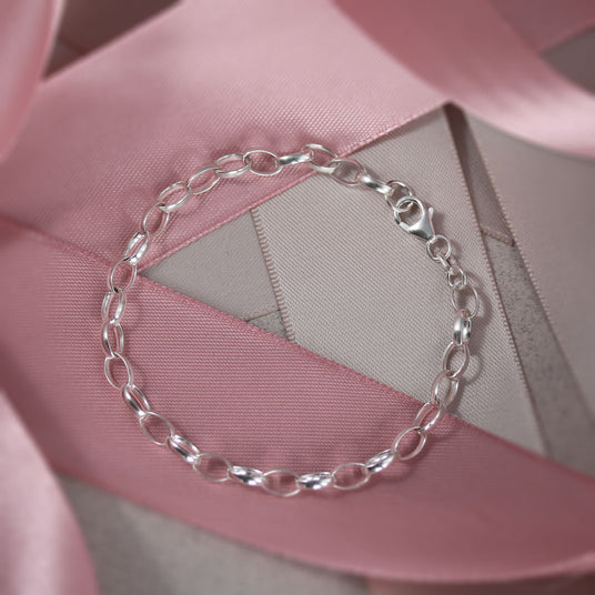 Silver Belcher Bracelet
