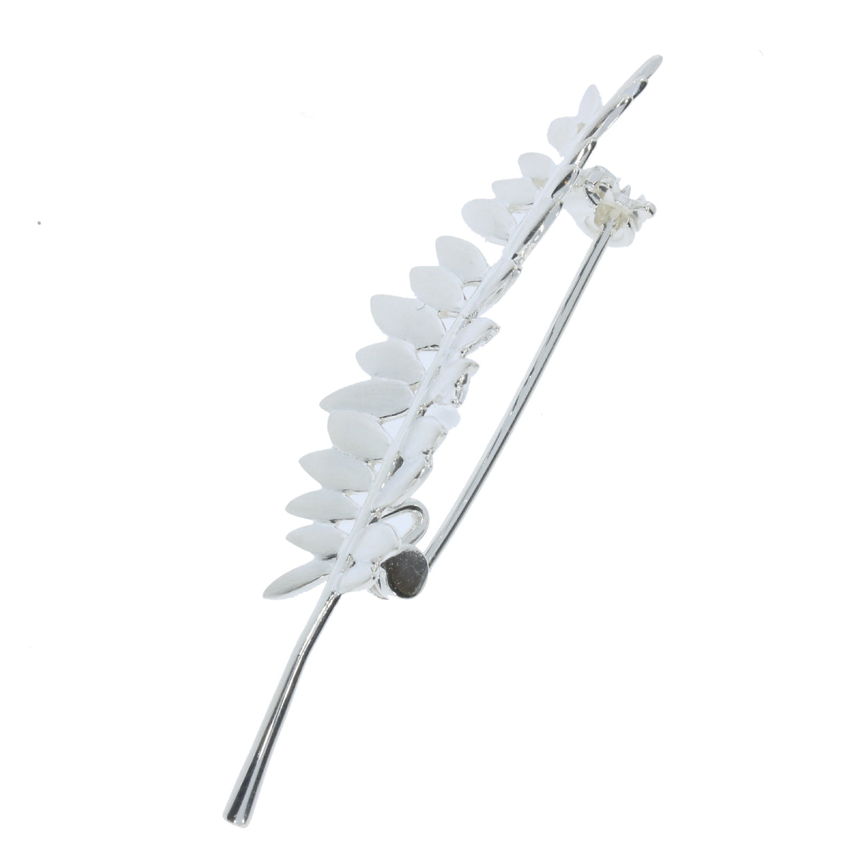 Solid Silver Fern Brooch
