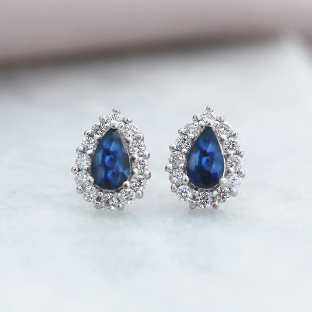 Sapphire Earrings