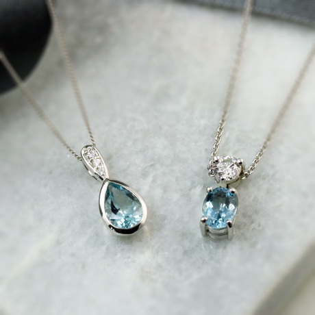 Aquamarine Pendants