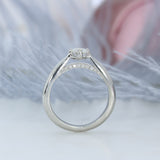 Pre Owned Platinum Solitaire Diamond Ring 0.30ct