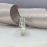 Pre Owned 18ct White Gold Diamond Fancy Dress Ring Approx 1ct