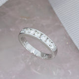 Pre Owned 18ct White Gold Channel Set Diamond Eternity Ring 0.70ct