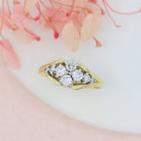Pre Owned 18ct Yellow Gold Diamond Cluster Ring