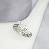 Pre Owned Platinum GIA 1.26 E IF Certified Diamond Ring