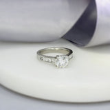 Pre Owned Platinum GIA 1.26 E IF Certified Diamond Ring