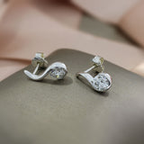 9ct Gold Shaped Lab Grown Brilliant Cut Diamond Earrings 1.59ct