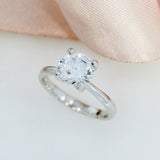 9ct Gold Brilliant Cut Laboratory Grown Diamond Solitaire Ring 1.82ct D-F VVS2-VS