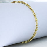 Pre Owned 18ct Gold Diamond Tennis Bracelet 1ct