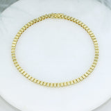 Pre Owned 18ct Gold Diamond Tennis Bracelet 1ct