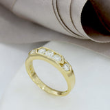 Pre Owned 18ct Yellow Gold Channel Set Diamond Eternity Ring 0.50ct