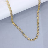 Pre Owned 9ct Yellow Gold 21" Fancy Anchor Link Chain