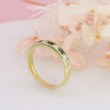 Pre Owned 18ct Gold Sapphire & Diamond Eternity Ring