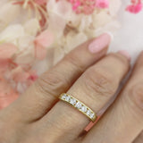 Pre Owned 18ct Gold Channel Set Diamond Eternity Ring Approx 0.70ct