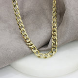 Pre Owned 9ct Yellow Gold 19" Curb Chain 32.9g