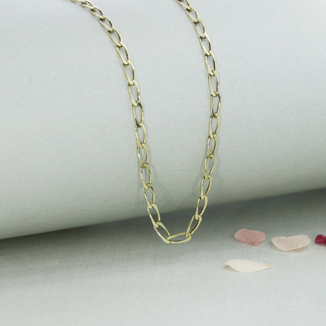 Pre Owned 9ct Yellow Gold 20" Curb Chain