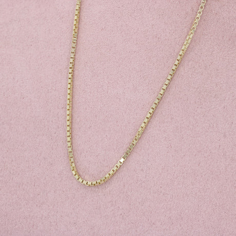 Pre Owned 9ct Yellow Gold 20" Box Chain 5.1g