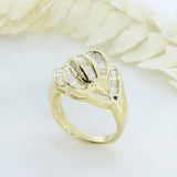 Pre Owned 14ct Yellow Gold Baguette Diamond Cluster Ring Approx 1.25ct