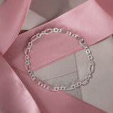 Silver Figaro Bracelet