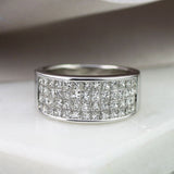 18ct White Gold Fancy Diamond Ring