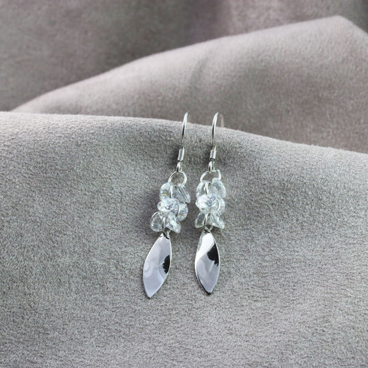 Silver Drop Earrings