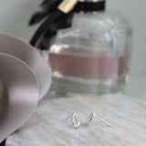 Silver Teardrop Earrings